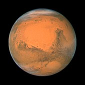 Mars close approach 2007,HST image