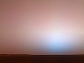 Martian twilight