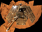 Spirit rover on Mars