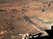 Route of Mars Exploration Rover Spirit