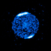 Aurorae on Jupiter,Chandra X-ray image