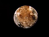 Voyager 1 photo of Ganymede,Jupiter's third moon