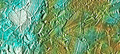 Galileo spacecraft image of Europa's surface