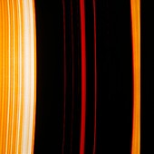 Part of Saturn's ring system