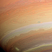 Saturn's atmosphere,Cassini image