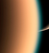 Saturn's moon Titan,Cassini image