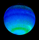 Planet Neptune,showing weather patterns