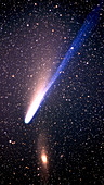 Comet Ikeya-Zhang & Andromeda Galaxy,optical