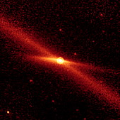 Comet Encke,Spitzer image