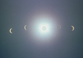 Sequence of a total Solar eclipse on 26 Feb 1979