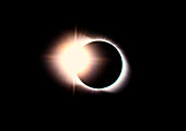 Diamond ring effect,total solar eclipse