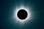 Total solar eclipse with corona
