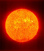 SOHO satellite image of the Sun