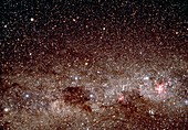Starfield: Crux,Carina & Centaurus constellations