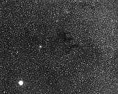 Nebula near the bright star Altair