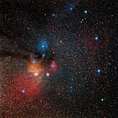 Rho Ophiuchi nebulae