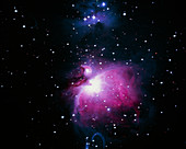 Optical image of the Orion Nebula
