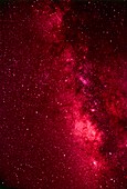 Optical photo of Milky Way in Scutum & Sagittarius