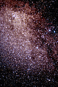 Optical image of open star cluster M7 (NGC 6475)