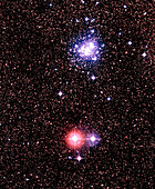 Optical image of open star cluster NGC 6231