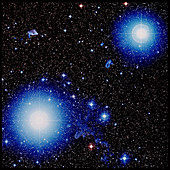 Stars Alnilam & Mintaka in Orion