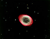Optical photograph of M57,the Ring Nebula