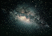 Optical photo of the centre of the Milky Way