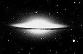 Optical photograph of the Sombrero Galaxy