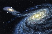 Milky Way galactic collision