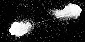 Radio 'photo' of active Galaxy Cygnus A