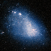 Optical image of the Small Magellanic Cloud