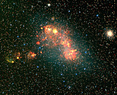 CCD optical image of the Small Magellanic Cloud