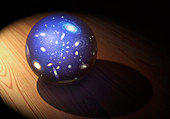 Spherical universe