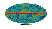 Cosmic and galactic microwave background