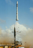 Launch of the European Space Agency rocket