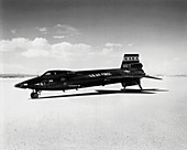 X-15 aircraft on ground