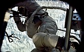 Skylab 2 crew on a spacewalk