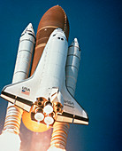 The Launch of space shuttle Discovery