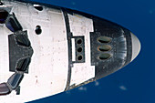 Discovery docking with ISS,STS-114