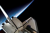 Space Shuttle Endeavour in orbit,STS-118