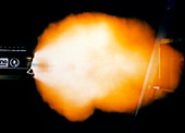 Stars Wars research : railgun firing projectile
