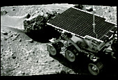 Sojourner on the surface of Mars