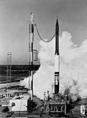 Vanguard rocket test