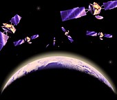 Communication satellites