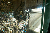 Domestic waste handling at an incinerator