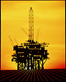 Oil exploration platform