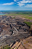 Opencast mine,Athabasca Oil Sands