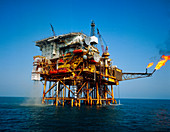 Oil production platform