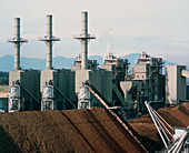 Wheelabrator biomass-burning power station