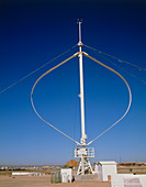Vertical axis wind turbine near Albuquerque